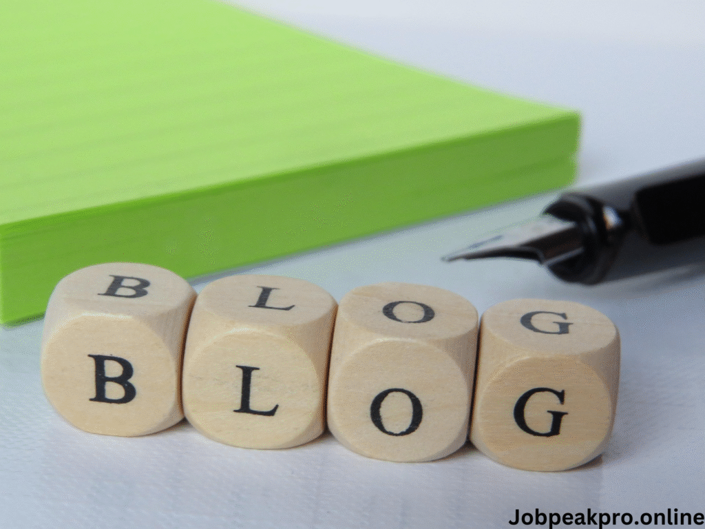 blog niche full time job