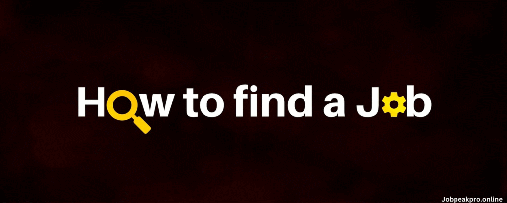 finding niche jobs